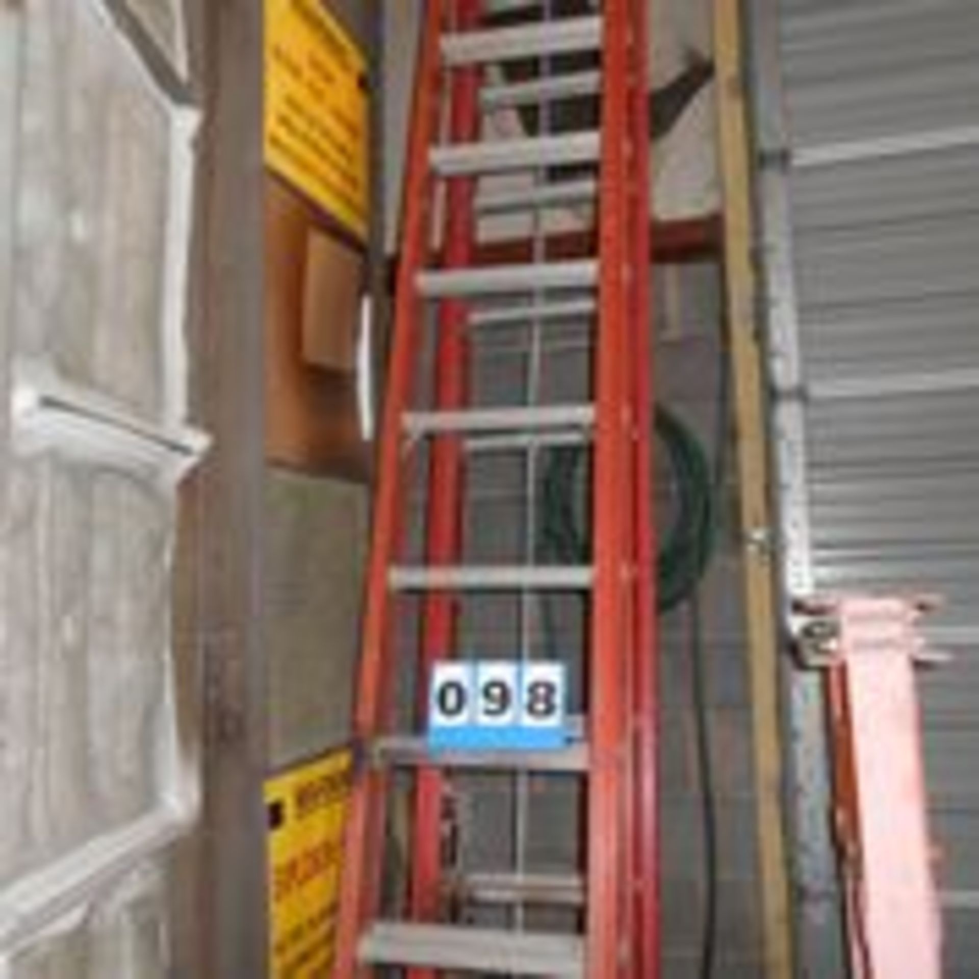 Choice: Fiberglass Extension Ladders, 24ft and 20ft