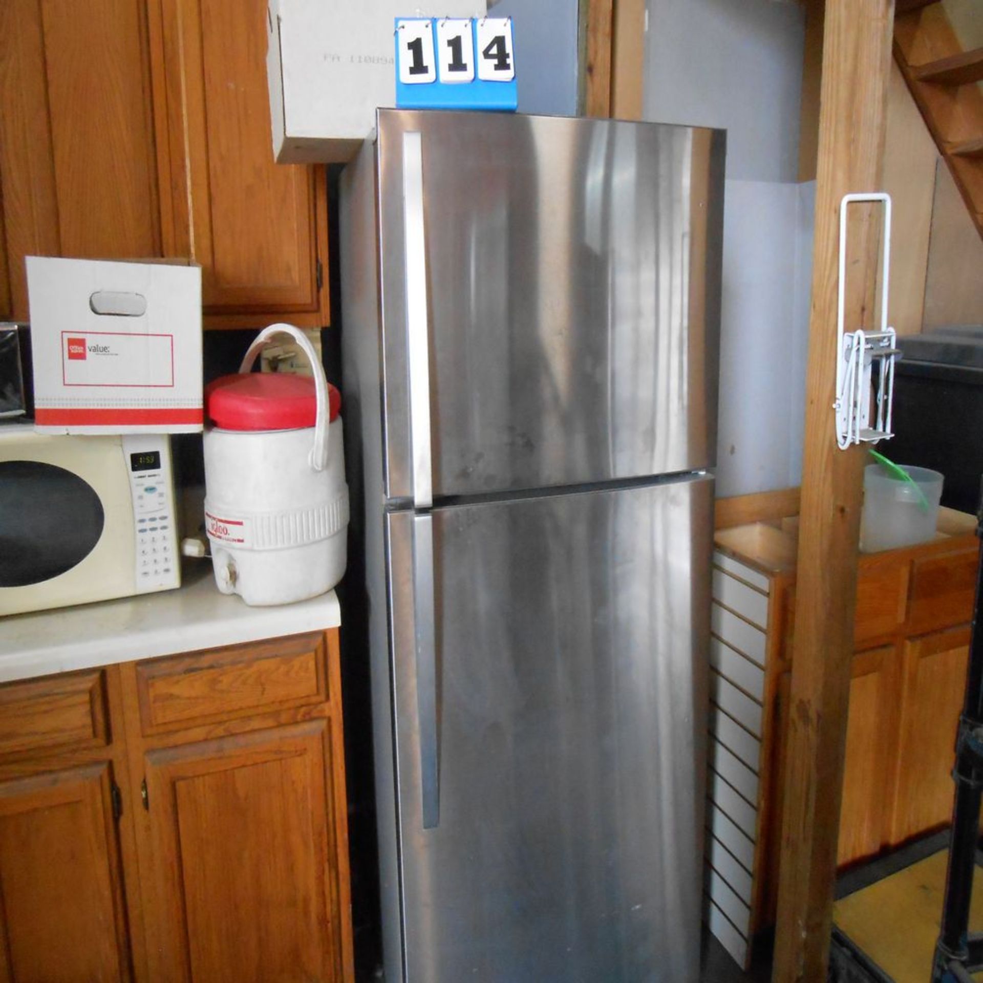 Stainless Steel Refrigerator/Freezer