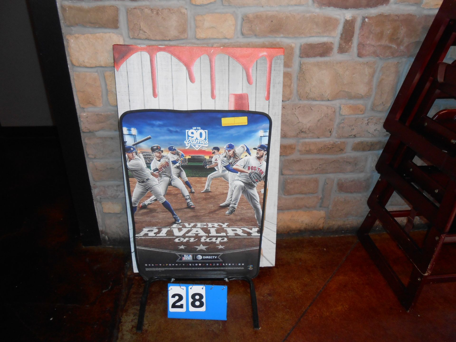 Lot: Maker's Mark and Baseball Signs