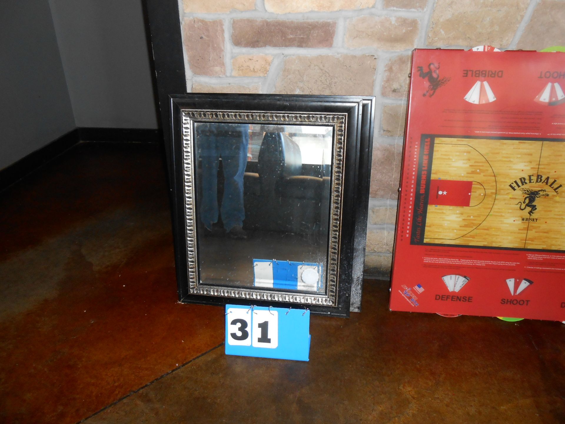 Lot: 2 Beveled Mirrors