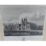 James Gillespie Roman Catholic Chapel at Glasgow copper plate engraving by Lizars, in amount but