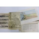 Quantity of 18th Century and later engraved prints mainly of Edinburgh etc., (a lot)