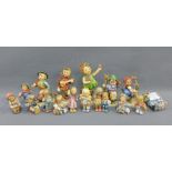 Collection of sixteen Goebel figures to include 'Spring Cheer', 'Merry Wanderer' etc., (16)