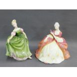 Two Royal Doulton figures to include 'Michelle' HN2234 and 'Wistful', (2)