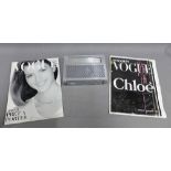 A Chloe vintage radio together with Vogue Chloe publications (3)