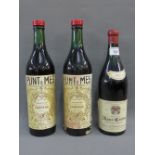 Punt e mes, Carpano Aperitivo two bottles, together with a Aloxe-Corton, 1957 (3)