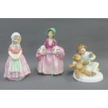 Royal Doulton figures to include 'My Teddy' HN2177, 'Tootle's' HN1680 and 'Bo Peep' HN1811,