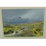 C. Stanley Todd 'Wet Day nr Dalwhinnie' Watercolour, signed and dated 1980, with a McEwan Gallery