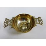 Edwardian silver quaich, London 1905, 9.5cm