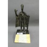 Muraghique petits bronze figure of a Goddess, 6th century BC style, 22cm high