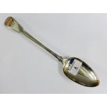 George III silver Fiddle and Thread pattern basting spoon, William Eley & William Fearn, London