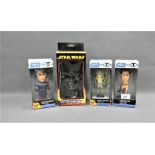 Collection of Star Wars boxed figures to include Darth Vader, Princes Leia, General Grievous and