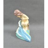 Royal Worcester figure, 'August', modelled by Freda Doughty, 13 cm high