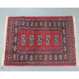 Bokharra style prayer mat, 65 x 95 cm