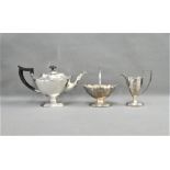 Epns three piece tea set, (3)