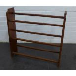 Pine towel rail, 62 x 62 cm