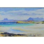 GM Craig 'Scottish Shore Scene' Watercolour Signed, in a glazed frame, 42 x 29cm