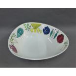 Rorstrand Picknick salad bowl, 27cm wide