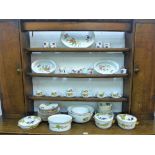 Large collection of Royal Worcester 'Evesham' patterned dinner service and a tea set, (approx 65