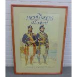 Kenneth McLeay, The Highlanders of Scotland, framed exhibition print, 96 x 70cm