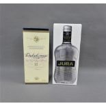 Whisky to include The Isle of Jura, aged 10-years, 70cl, 40% vol, together with Dalwhinnie Single