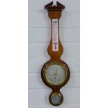 Mahogany barometer, 52cm