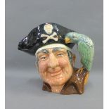 Royal Doulton Long John Silver character jug numbered V.6335