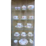 Collection of Royal Crown Derby 'Derby Posies' table wares to include cups, saucers, side plates,