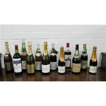Twelve bottles of wine of various vintage (12)