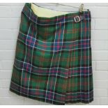 Kilt, with a Kinloch Anderson label