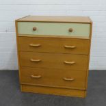 E. Gomme, G-Plan chest of drawers, 86 x 76cm