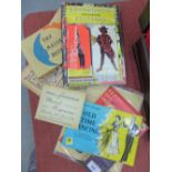 Mixed lot to include Edinburgh Festival 1958 programme and