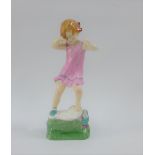 Royal Worcester Day of the Week figure 'Wednesday's Child Knows Little Woe' 18cm high