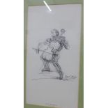 Salvador Dali, framed print, 15 x 29cm