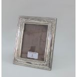 Contemporary silver photograph frame, Francis Howard Ltd Sheffield 1988, 18 x 14cm