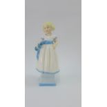 Royal Worcester Day of the Week figure 'Monday's Child s Fair of Face' 17cm high