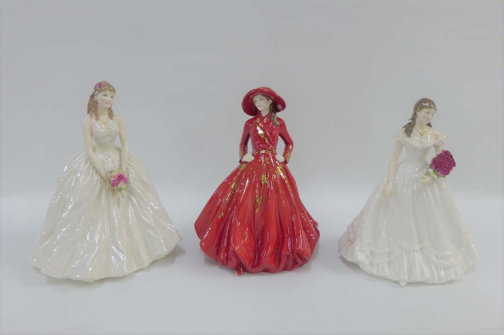 Royal Worcester figure Celine, Official Royal Worcester Anniversary figures of the year 2000 and