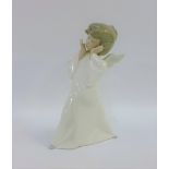 Lladro porcelain Angel, 22cm high