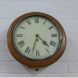 Fusee wall clock with 12 inch dial and Roman numerals, 40 x 40cm