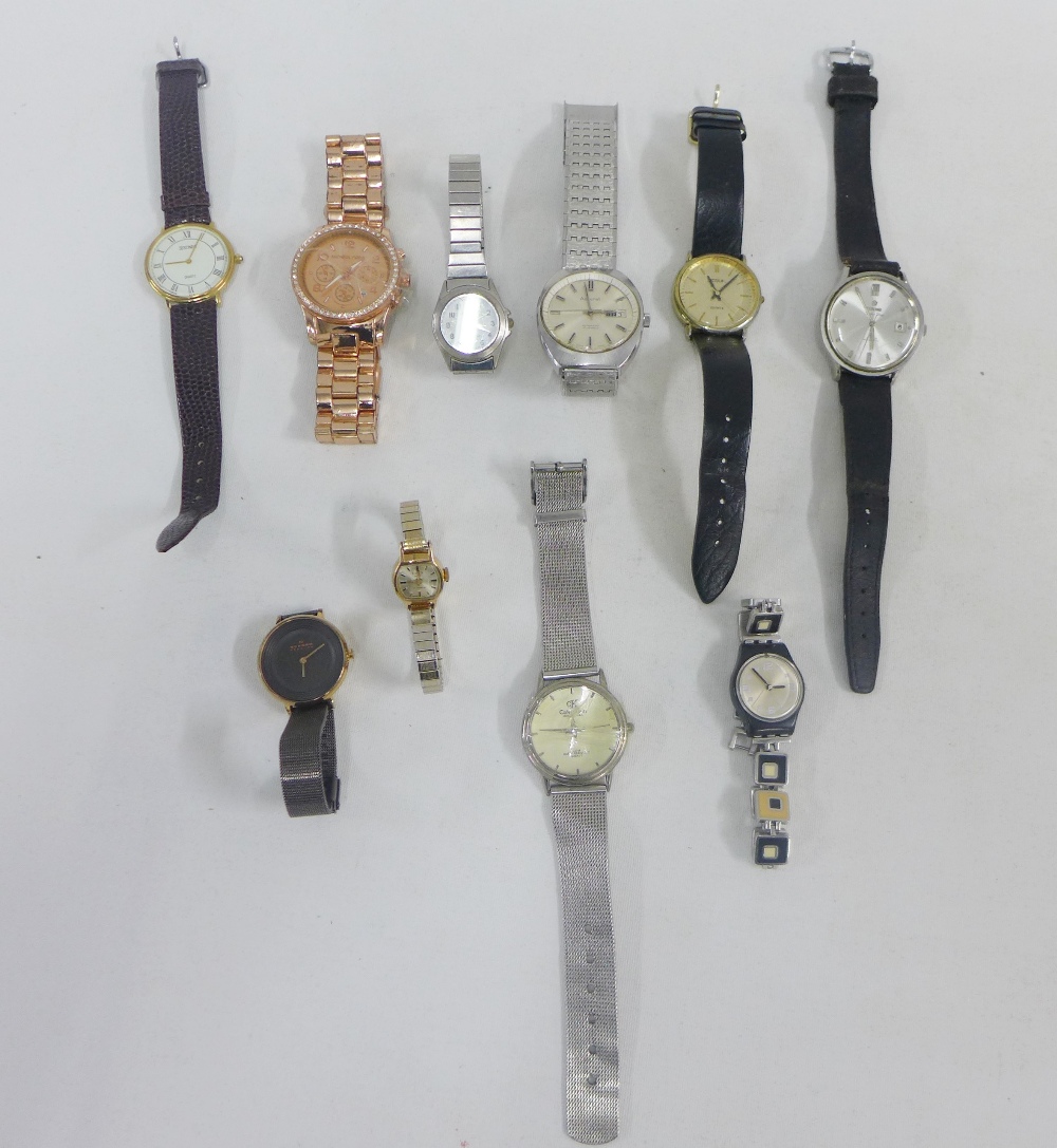 Collection of wristwatches, (a lot)