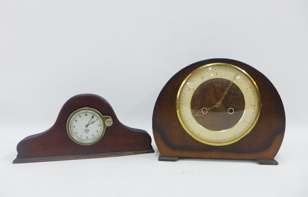 Smiths mantle clock and an Art Deco mantle clock (2