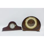 Smiths mantle clock and an Art Deco mantle clock (2