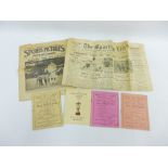 A collection of Greyhound Racing Ephemera to include a Programme for The Grey Hound Derby, White