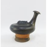 Greek Apulian pottery Guttos, 13cm high