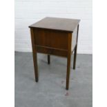 Mid 20th century sewing table with lift up top