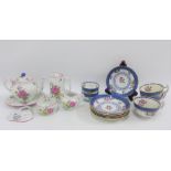 Collection of Copeland Late Spode Marlborough patterned table wares together with a collection of