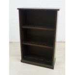 Modern open bookcase, 84 x 54cm