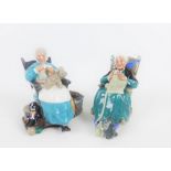 Two Royal Doulton figures to include Nanny HN2221 & Twilight HN2256, tallest 15cm (2)