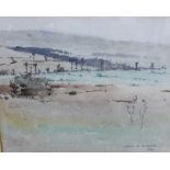 John Rankin Barclay (1884 - 1962) Open Landscape, Watercolour, signed and dated 1912, in glazed