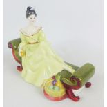 Royal Doulton figure At Ease HN2473, 22cm long